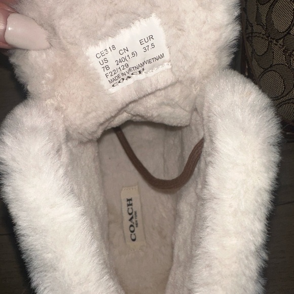 Coach Imani Boot In Signature Jacquard NWT - No Box Size 7 - Picture 6 of 8